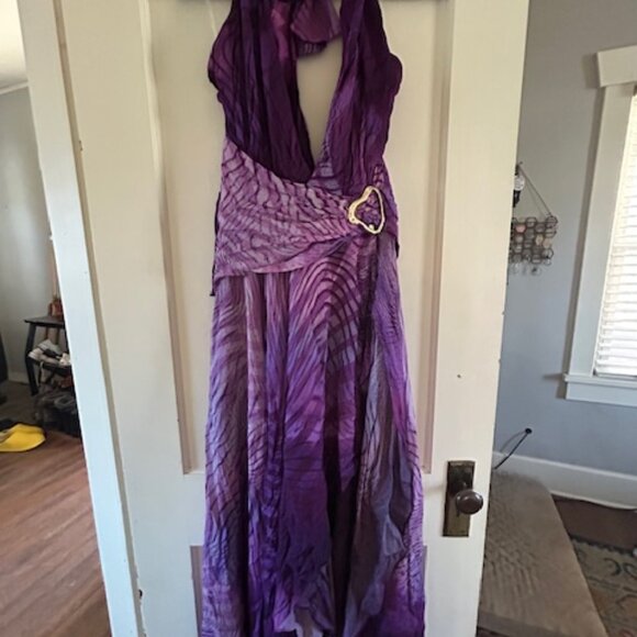 NWT House of CB Olessa Maxi Halter Dress - Picture 2 of 4